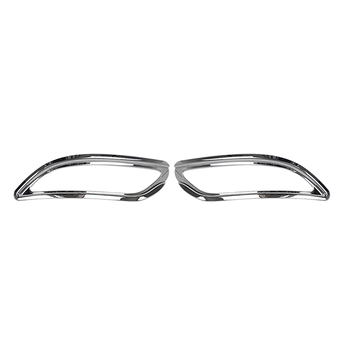 Nebelscheinwerfer Rahmen Umrandung für Hyundai i45 Chrom ABS Silber 2tlg