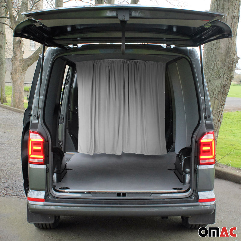 Fahrerhaus Führerhaus Gardinen Sonnenschutz für Opel Combo Grau 2tlg