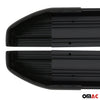 Alu Seitenschweller Trittbretter für Nissan Qashqai +2 2008-2014 Schwarz 2tlg