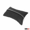 Pack of 2 car headrest car seat cushion neck cushion leather black