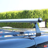 Dachträger Gepäckträger Relingträger für Nissan NV200 2010-2024 Alu Grau 2x