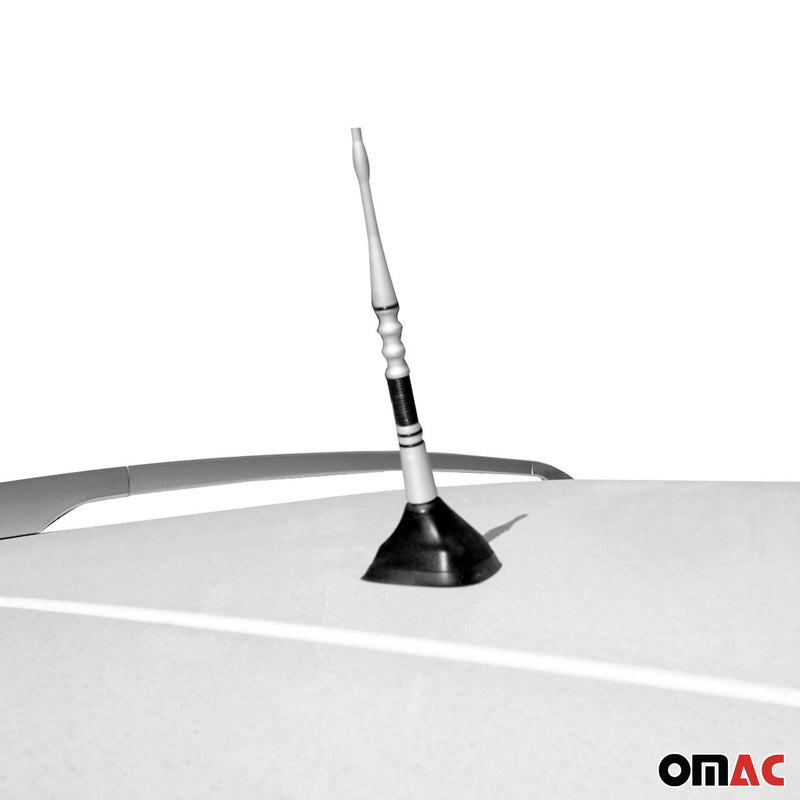 AM FM Auto Antenne Dachantenne Alu 16 cm Flexibel für Citroen Berlingo ab 2008