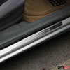 Einstiegsleisten Türschweller für Fiat Punto Evo 2009-2012 Edelstahl Silber 2tlg