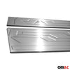 Door sill trims for Ford Transit Tourneo Custom 2012-2024 chrome 3x