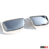 Spiegelkappen Spiegelabdeckung für Toyota Hiace 1995-2012 Edelstahl Silber 2tlg