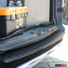 Ladekantenschutz für Dacia Dokker 2012-2023 Schwarz Heckschutz ABS