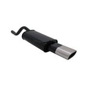 Novus Sportauspuff für Renault Clio 2 135x75mm Endschalldämpfer mit ABE