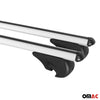 Roof rack for Opel Agila 2000-2015 luggage rack base rack aluminum silver 2x