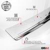 Loading sill protection bumper protection for Fiat 500 500C 2007-2024 stainless steel silver