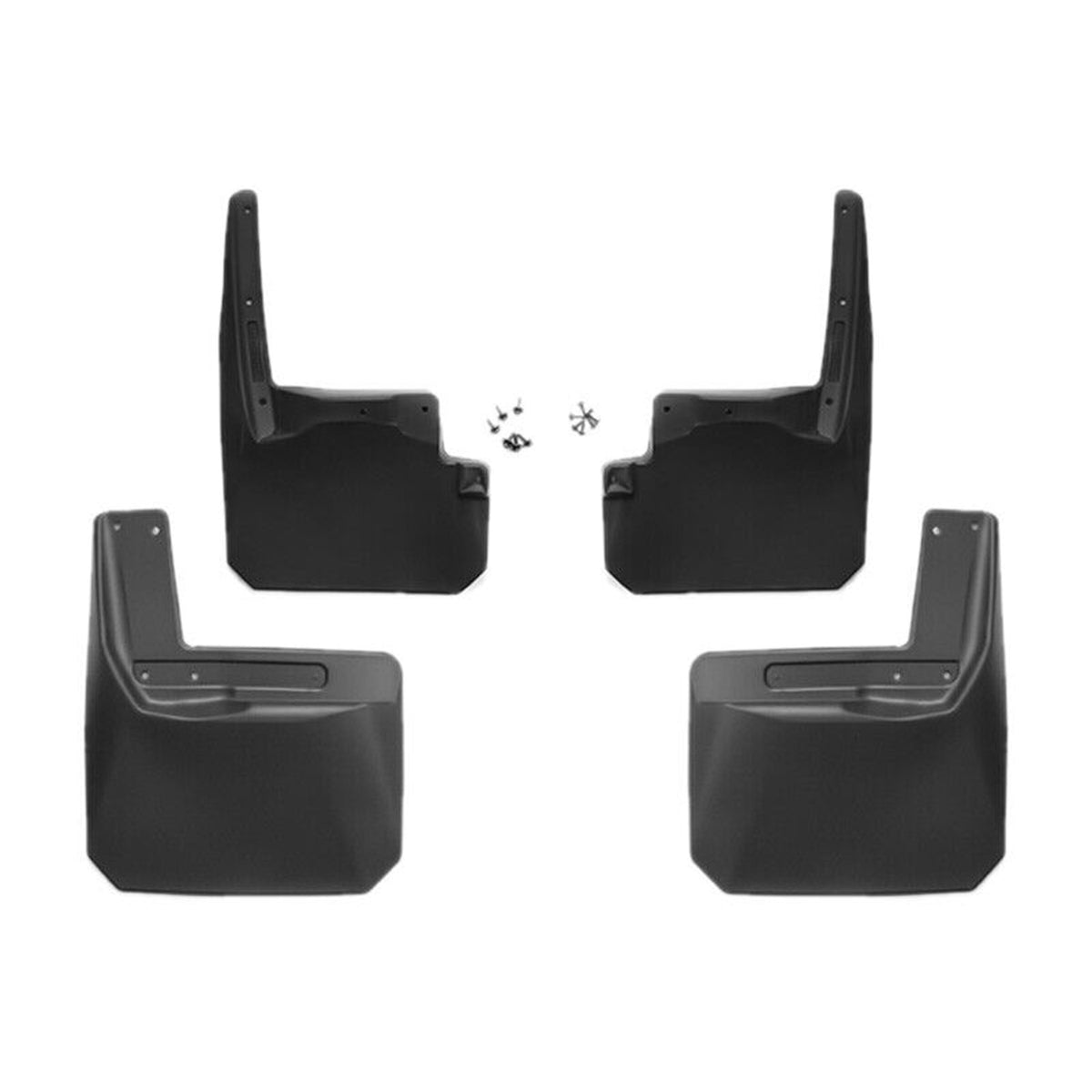 Mud flaps for Jeep Wrangler 2007-2018 plastic 4 pieces