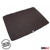 Boot Liner Boot Mat PU Leather for Jeep Renegade 2014-2024 Black Red