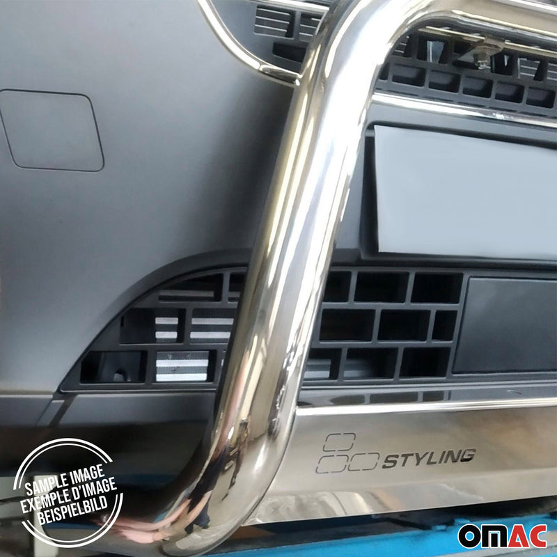 Frontbügel Frontschutzbügel für VW Amarok Highline 2010-2024 ø63mm Stahl Silber