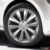 4x 16" Radkappen Radzierblenden Radblenden für Audi Silber ABS
