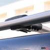 Roof rails + roof rack for Fiat Fiorino Qubo Nemo Peugeot Bipper Alu Silver 4x