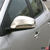 Spiegelkappen Spiegelabdeckung für Renault Laguna 3 2007-2012 Edelstahl Silber