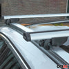 Dachträger für Volvo V60 Estate 2010-2018 Gepäckträger 100kg TÜV Aluminium Grau