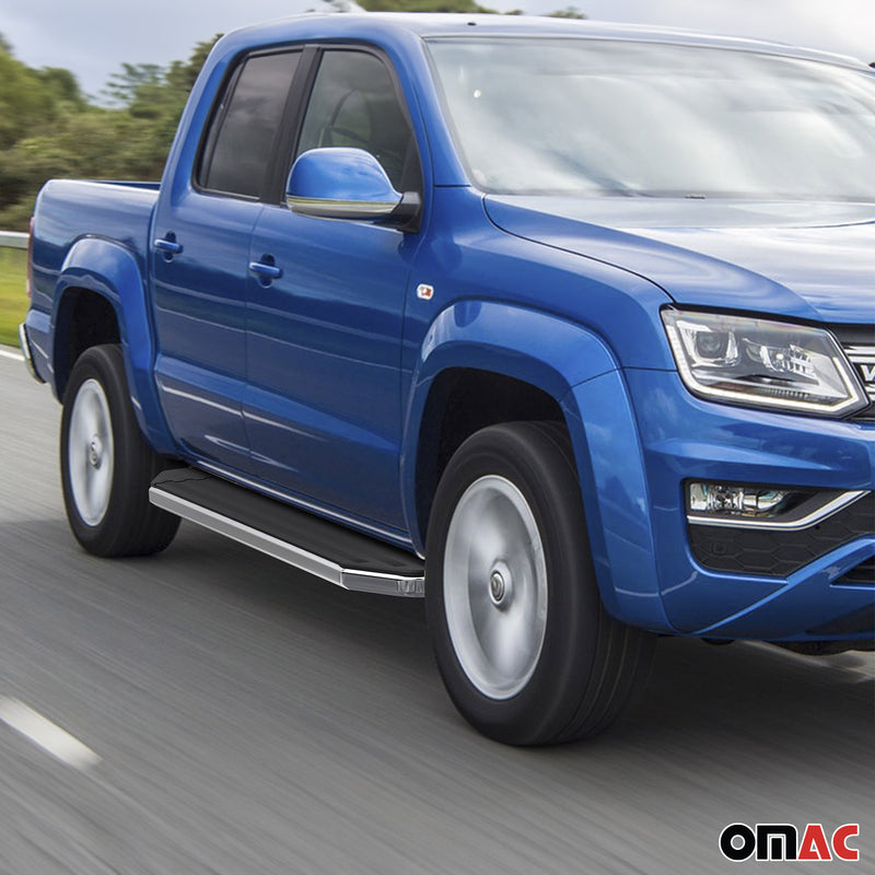 Trittbretter Seitenschweller für VW Amarok 2016-2021 TÜV Alu ABE