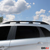 Roof rails roof rack for VW Caddy 2015-2024 long wheelbase aluminum black