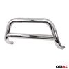 Front protection bar for Mitsubishi L200 2015-2024 Ø89 EC type approval silver