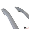 Dachreling Relingträger Aluminium für Dacia Dokker 2012-2021 Alu Silber 2x