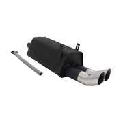 Novus Sportauspuff für BMW 3er E36 320 / 323 2x76mm DTM Endschalldämpfer mit ABE