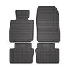 OMAC Gummi Fußmatten für Mazda CX-3 DK 2015-2020 Automatten Gummi Schwarz 4tlg