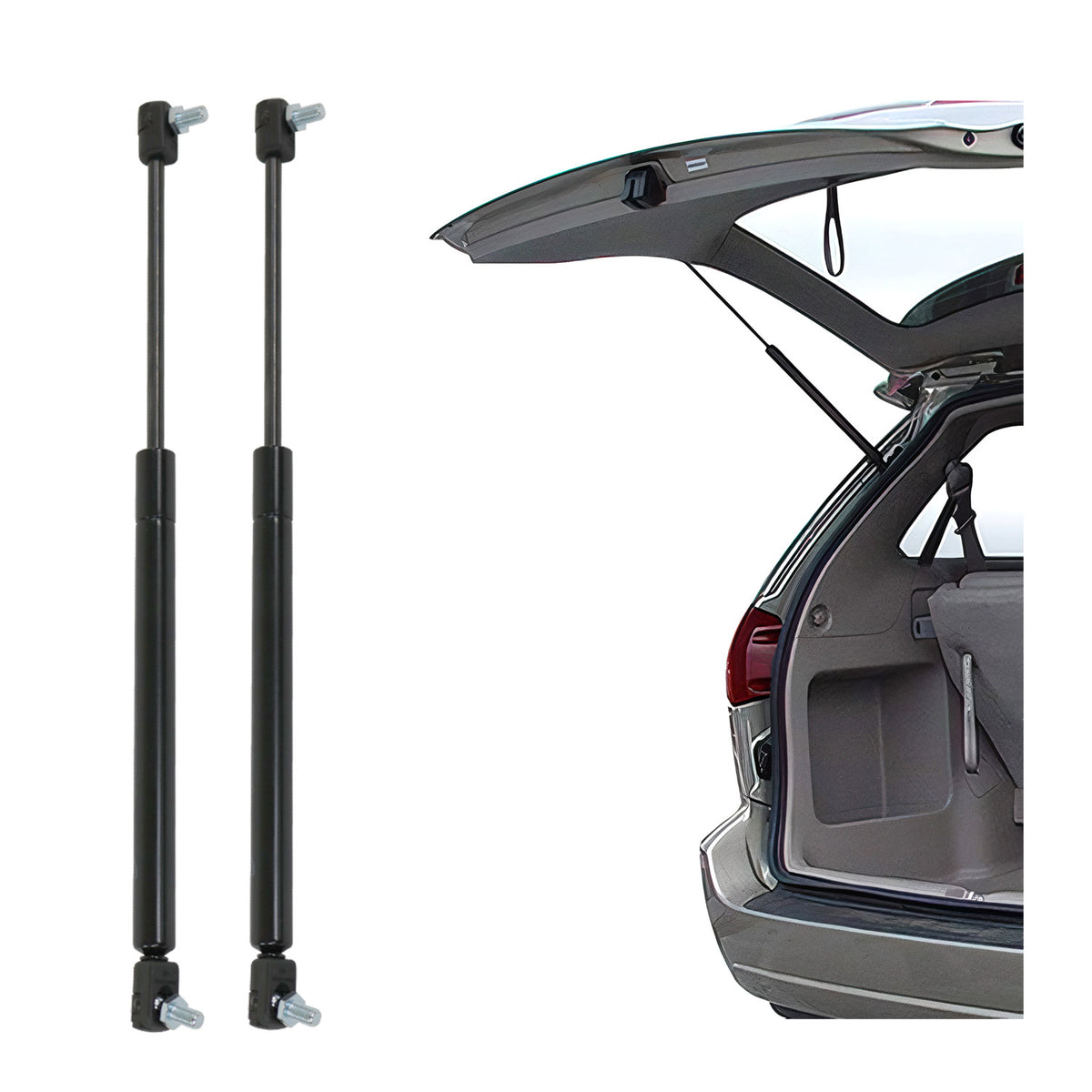 2x tailgate damper gas spring damper for BMW X3 E83 2004-2010 stainless steel