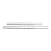 Window strips decorative strips for Dacia Sandero 2012-2020 stainless steel chrome 4 pieces