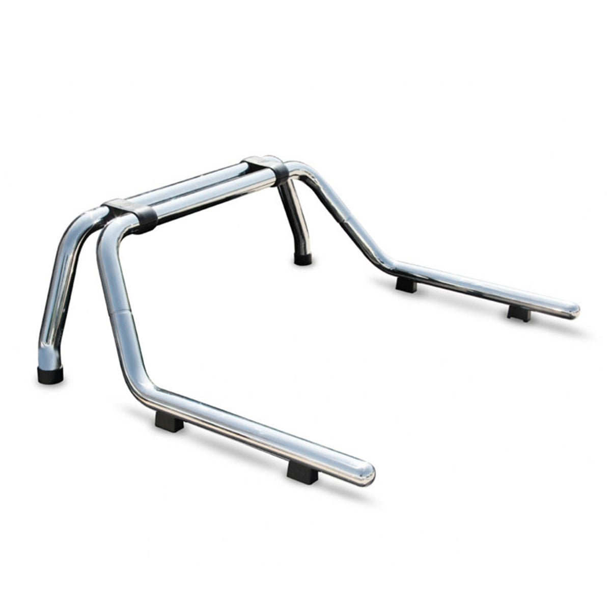 Roll bar rollable for Mitsubishi L200 2015-2024 Colored steel Ø60 silver