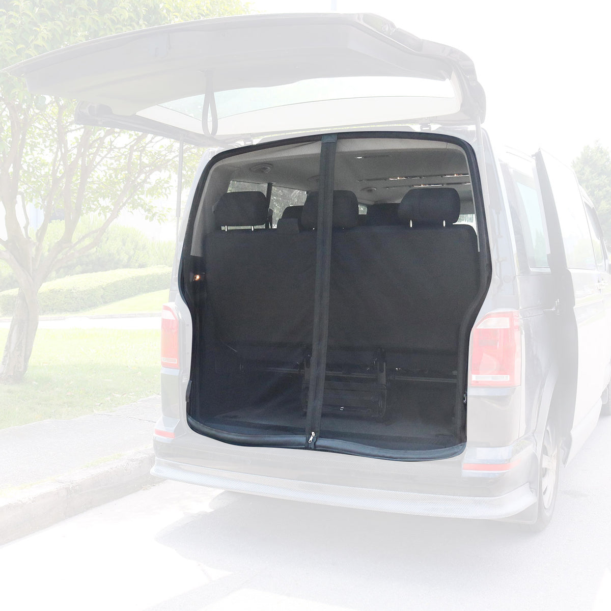 Mosquito net magnetic tailgate for Ford Tourneo Custom V362 2013-2024