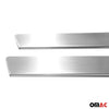 Door sill trims for Citroen Xsara 1998-2003 stainless steel silver 2 pieces