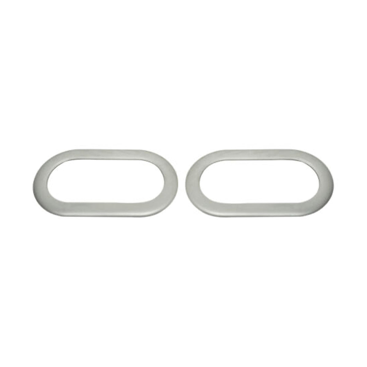 Blinkerrahmen Seitenblinker für Ford Focus Fiesta C-Max Galaxy Edelstahl Silber