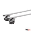 Menabo Stahl Gepäckträger Dachträger für Opel Combo 2018-2024 Stahl Silber 2tlg