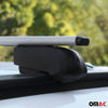 Roof rack luggage rack for Opel Mokka/Mokka X 2012-2019 TÜV ABE aluminum silver 2x