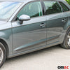 Türschutzleiste Seitentürleiste für Ford Kuga 2008-2012 Chrom Stahl Dunkel 4x