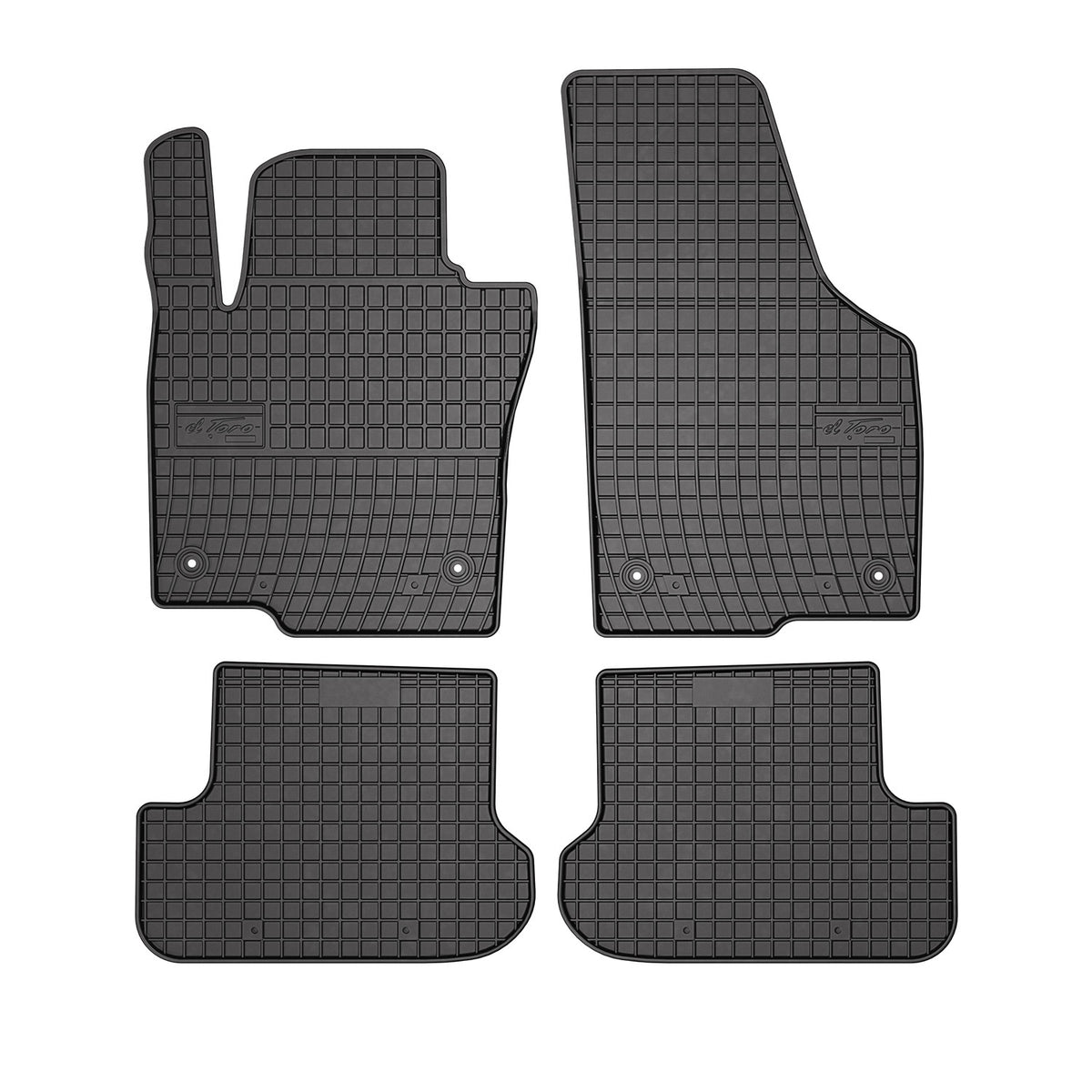 OMAC rubber floor mats for VW Beetle 2011-2019 car mats rubber black 4 pieces