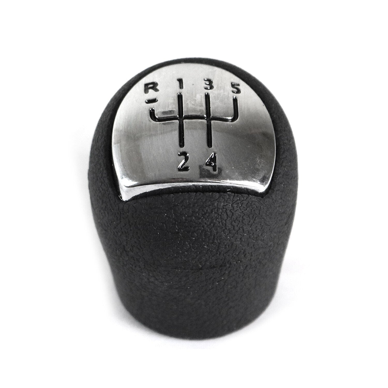 Schaltknauf Schaltknopf für Renault Kangoo 2008-2013 5 gang Kunstleder Schwarz