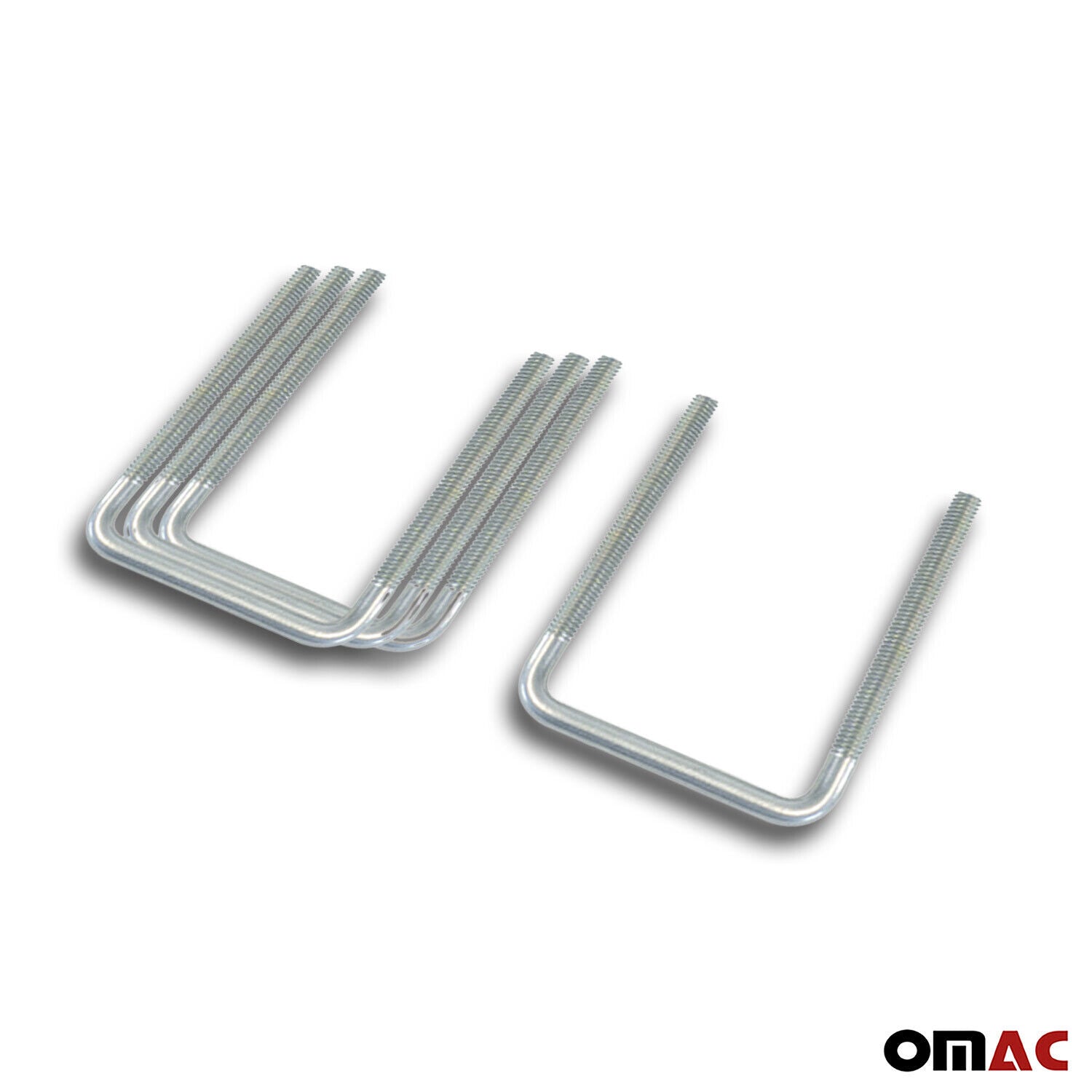 Menabo U-Befestigung Satz U-Bügel 80MM für Dachkoffer Dachbox