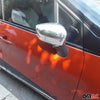Spiegelkappen Spiegelabdeckung für Renault Captur 2020-2024 Chrom ABS Silber