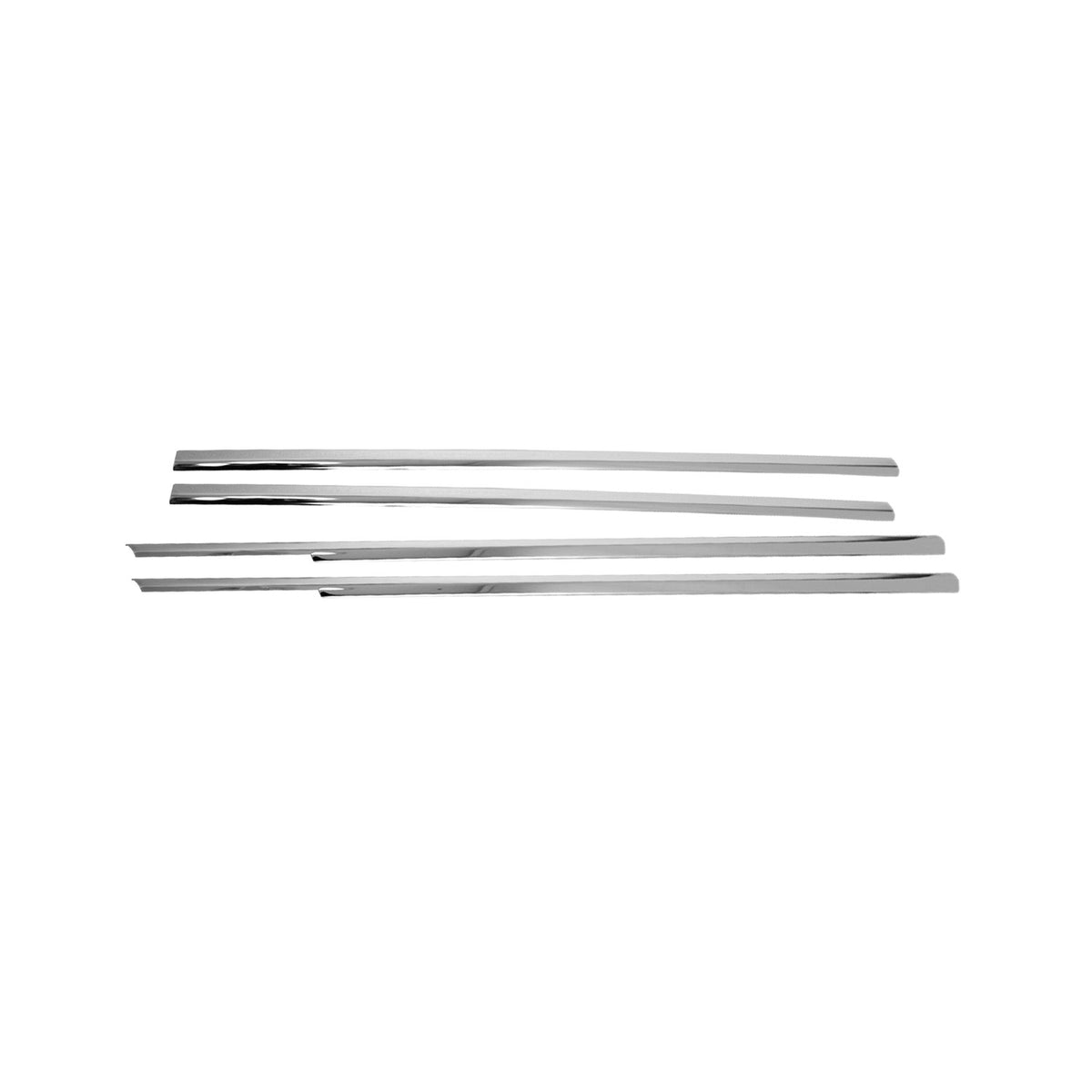Window strips decorative strips for Honda Civic 6 Notchback 1998-2002 stainless steel 4 pieces