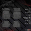 Fußmatten für Lexus IS 2006-2013 Premium TPE Automatten 4tlg