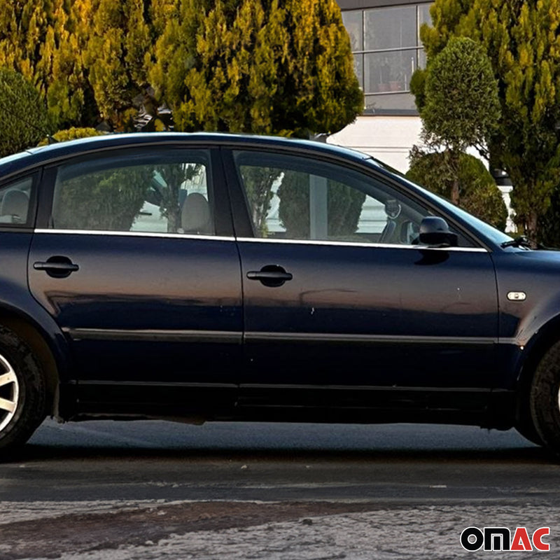 Fensterleisten Zierleisten für VW Passat 2000-2005 Edelstahl Chrom 4tlg