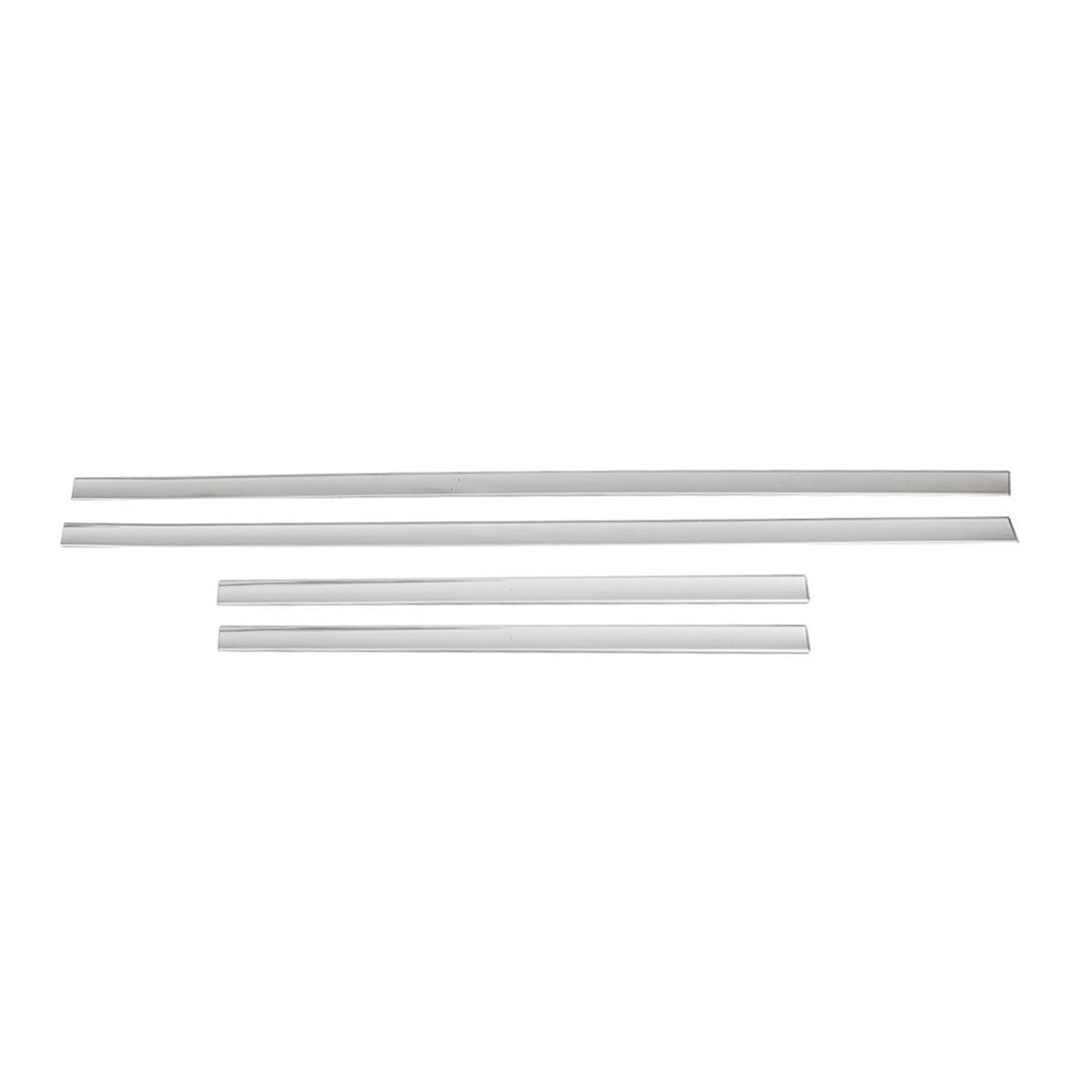 Türschutz Türleiste Seitentürleiste für Skoda Superb 2015-2024 Chrom Stahl 4x