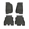 OMAC Gummi Fußmatten für Jeep Wrangler 2018-2024 Premium TPE Automatten 4tlg