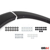 Wheel arches fender extensions for Dacia Duster 2017-2024 ABS black 4 pieces