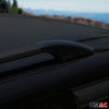 Dachreling Dachgepäckträger für Fiat Doblo 2010-2021 Kurzer L1 Alu Schwarz