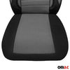 Schonbezüge Sitzbezüge für Fiat Ducato Iveco Daily Grau Schwarz 2+1 Vorne