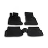 Floor mats 3D car mats rubber mats for BMW 5 Series E60 E61 2003-2010 black 4x