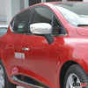 Für Renault Clio IV 2012-2019 Spiegelabdeckung Spiegelkappen Edelstahl Chrom