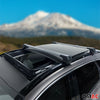 Dachträger Gepäckträger für Suzuki SX4 S-Cross 2020-2024 TÜV ABE Aluminium Grau